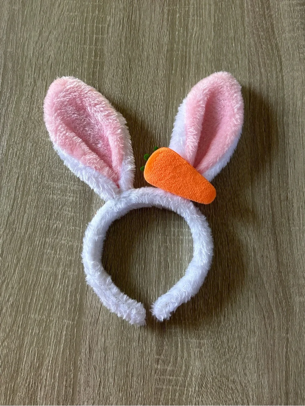 NWOT … Bunny Ear Headband With Carrot Accent